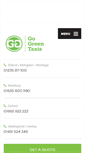 Mobile Screenshot of gogreentaxisltd.co.uk